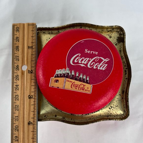 Vintage 1992 Coca Cola Small Tin container by The Tin Box Company of America - Picture 10 of 10